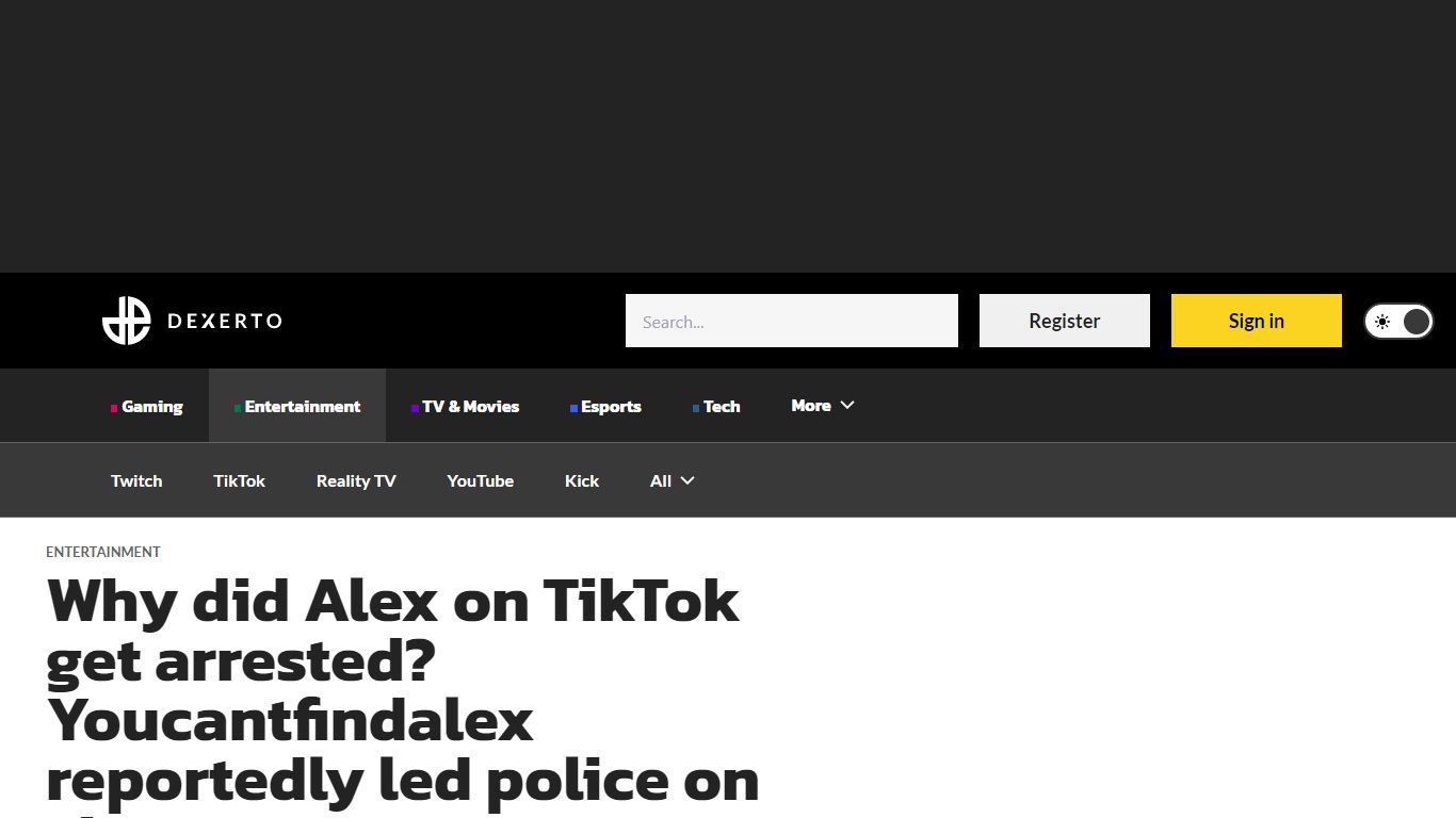 Why did Alex on TikTok get arrested? Youcantfindalex ... - Dexerto